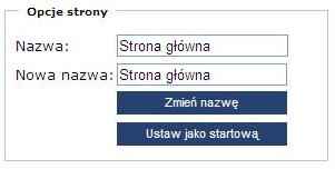 Str. 206 Moduł isklep24 v. 6.1 Rys. 282 Konfigurator, zakładka: Podstrony.