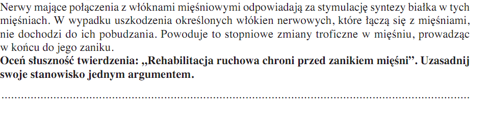 Poniższy schemat wykorzystaj do rozwiązania zadań: 110. i 111. Na schemacie przedstawiono regulację objętości wydalanego moczu przy małej ilości spożywanych płynów.