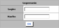 LOGOWANIE DO SYSTEMU Program jest przeznaczony dla pracowników firmy oraz klientów. Dostęp do konta każdego użytkownika jest możliwy po zalogowaniu się w oknie logowania.