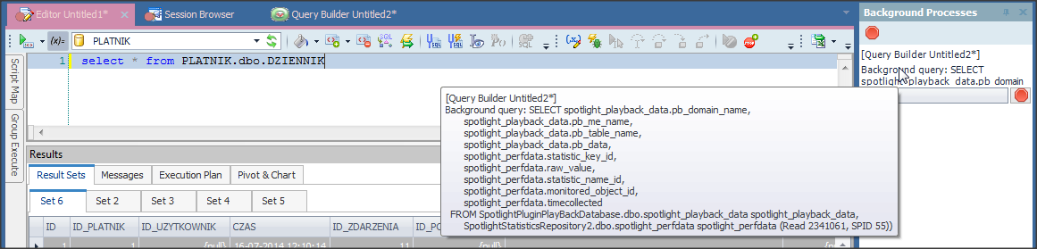 Toad for SQL Server Toad dla baz danych SQL Server pozwala zarówno programistom jak i administratorom na sprawne i intuicyjne zarządzanie bazą danych MS SQL Server.