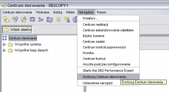 Rozdział 5 Narzędzia DB2 65 Rysunek 5.