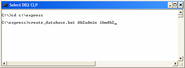 4. Następnie uruchom skrypt wpisując polecenia: cd C:\express create_database.bat db2admin ibmdb2 Rozdział 5 Narzędzia DB2 78 5. Przez moment przyjrzyj się skryptowi, który właśnie został utworzony.