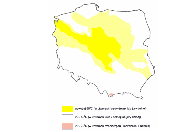 geotermiczne są z reguły mocno zasolone, jest to powodem szczególnie trudnych warunków pracy wymienników ciepła i innych elementów armatury instalacji geotermicznych.