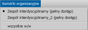 Osoby przeciwdziałające przemocy Zespoły Interdyscyplinarne W aplikacji "Zespół Interdyscyplinarny" istnieje możliwość prowadzenia ewidencji członków, podzespołów Zespołu Interdyscyplinarnego oraz