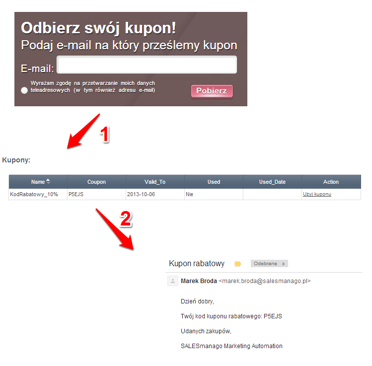 6. Automatyczne akcje rabatowe dla anonimowych użytkowników strony WWW W systemie Marketing Automation odwiedzających stronę internetową dzielimy na użytkowników anonimowych oraz monitorowanych przez