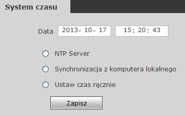 5.2.7 Ustawienia systemowe 5.2.7.1 System Info [Informacje]: Wyświetla identyfikator urządzenia i wersję oprogramowania. Można wprowadzić nazwę urządzenia, wybrać standard video oraz język menu.