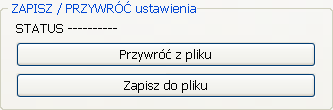 PEŁNE REJESTROWANIE DO KONSOLI WCZYTYWANIE LOGÓW DO OKNA KONSOLI Urządzenie zapamiętuje do 59 ostatnich alarmów, z podaniem daty, godziny oraz numeru wejścia, na którym wystąpił alarm.