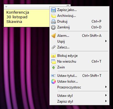 Przypomnienia Pamięć jest istotnym problemem u osób z dysleksją, technologie mogą zapewnić w tym zakresie znaczące wsparcie.