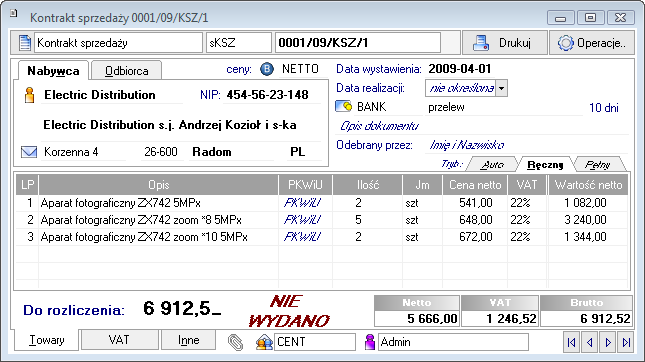 Forte Handel 1 / 9 Nowe funkcje w module Handel w wersji 2010 Nowa, elastyczniejsza obsługa faktur zaliczkowych Uwzględniając szereg sugestii spływających z rynku odnośnie obsługi transakcji