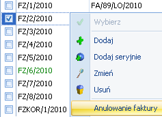 4.6 Faktury Zakupu Faktury Zakupu są dokumentami handlowymi. Powodują naliczenie wartości netto, brutto, podatku VAT i generują płatności.