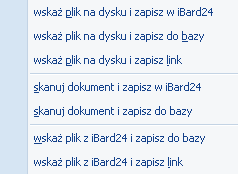 6.2 Dodawanie dokumentów na podstawie plików zewnętrznych W firmach, gdzie wprowadzane są duże ilości dokumentów w oparciu o dokumenty przychodzące z zewnątrz, bardzo przydatna jest funkcja,