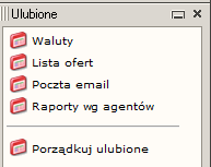 ukrycie przybornika zakończenie pracy z aplikacją szerokość Przybornika można dowolnie ustalać - służą do tego strzałki, skierowane w prawą i w lewą stronę. Przybornik można również zminimalizować.