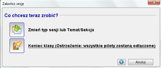 11. Jeśli chciałbyś zadać kolejne podobne pytanie, ale zmienić opcje odpowiedzi kliknij na przycisk Rekalkuluj pytanie przed kliknięciem na przycisk Start CPS znajdujący się na pasku narzędziowym