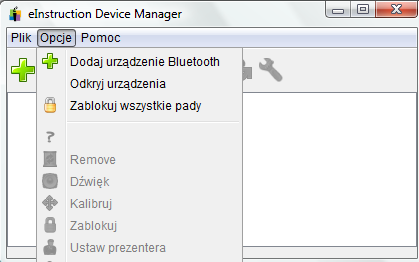 Programowanie klawiszy skrótu Zarówno Tablica interaktywna jak i tablet Pad posiadają programowalne klawisze funkcyjne lub klawisze skrótu.