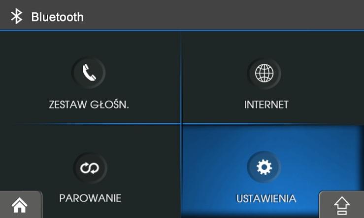 Zestaw głośnomówiący Nawiązywanie połączenia internetowego Parowanie z telefonem