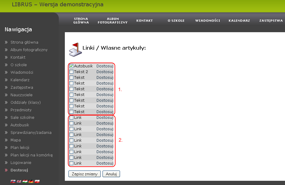 2. Wybierz jeden z dostępnych plików: 3. Umieść ten plik na serwerze Twojej strony lub przekaż go Twojemu usługodawcy internetowemu/administratorowi, aby on umieścił go na serwerze.