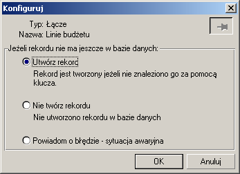 AssetCenter Konfigurowanie tworzenia rekordów związanych Przy importowaniu danych z pliku do kilku różnych tabel (na przykład, plik zawierający pracowników i ich elementy repozytorium), wybierz