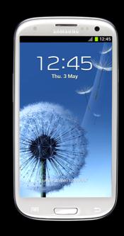 Samsung Galaxy S3 Parametry Dane Ekran Układ graficzny 4,8, 720 x 1280 pikseli, Super AMOLED, 16M kolorów, 306 ppi ARM Mali-400