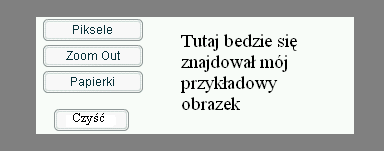 Rys. 12. Schemat mojego projektu Mam już więc obrazek w klipie filmowym i przyciski sterujące. Pozostała strona prawa, która będzie tworzona tylko i wyłącznie z poziomu kodu.