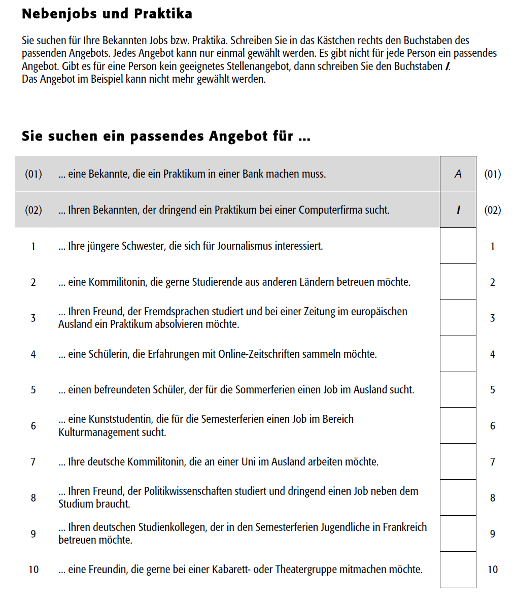 Załącznik 5 Test Deutsch als