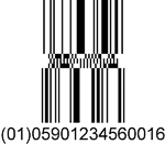 GS1 DataBar Spiętrzony Wielokierunkowy jest dwurzędową, o pełnej wysokości wersją symbolu DataBar Wielokierunkowy.