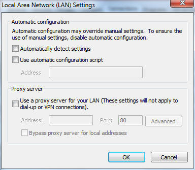 Przed kontynuowaniem Uwagi: Przed konfiguracją DSL-N12, wykonać czynności opisane w tej części dla komputera hosta i klientów sieciowych. Wyłączyć serwer proxy jeżeli jest włączony Windows 7 1.