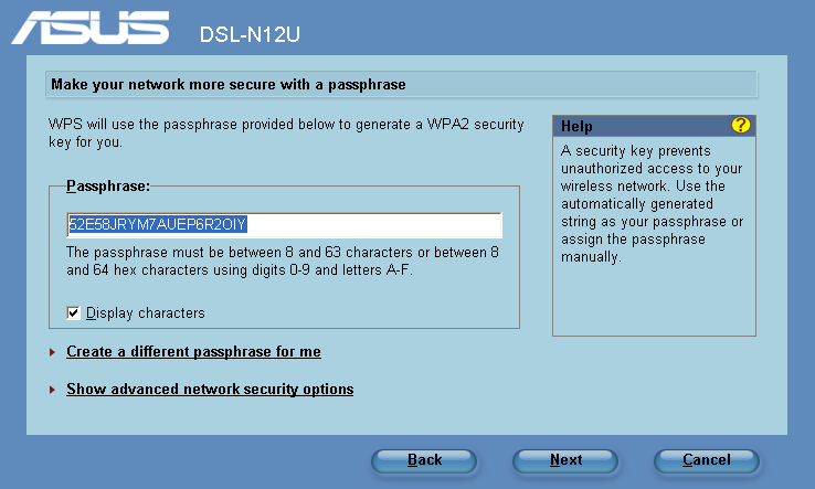4. Wprowadź wymaganą nazwę sieciową lub SSID (identyfikator ustawienia usługi). Po zakończeniu, kliknij Next (Dalej). 5.