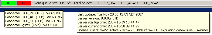 Użytkowanie 65 "FAST42" - FAST 4/2, "DIRECT" - bez konwersji) DTMF data object name numer obiektu danych DTMF ("MSG" - z wiadomości DTMF, "SN" - nazwa CID/SIA) Przykładowa zawartość pliku CSV: