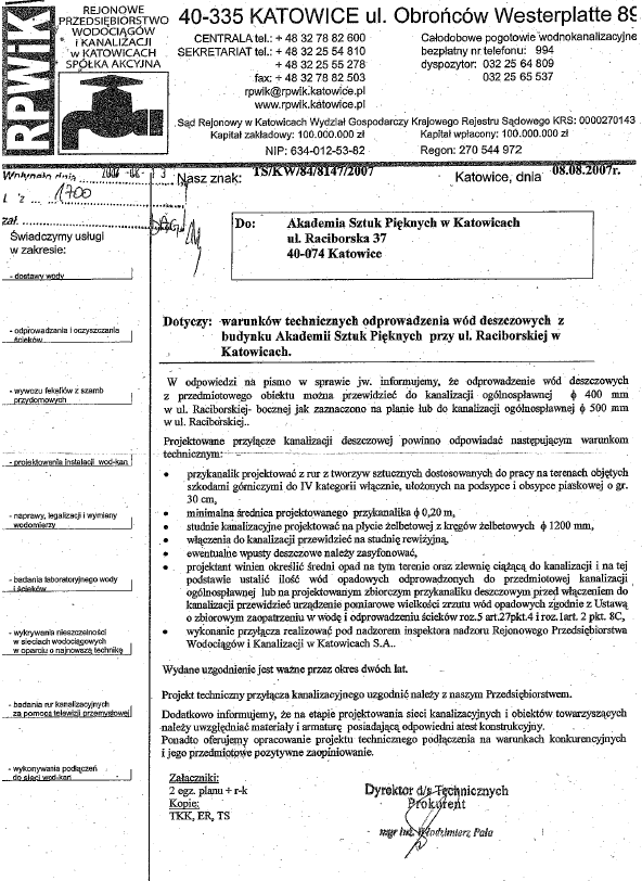 CZĘŚĆ INFORMACYJNA KATOWICE