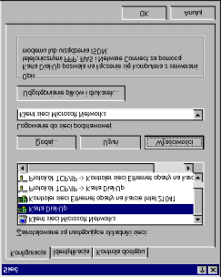 IPX/SPX do łączenia się z serwerem Netware oraz TCP/IP do łączenia się z Internetem).