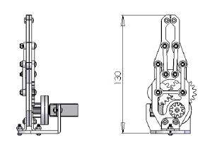 4. Konstrukcja mechaniczna Robot RA1-