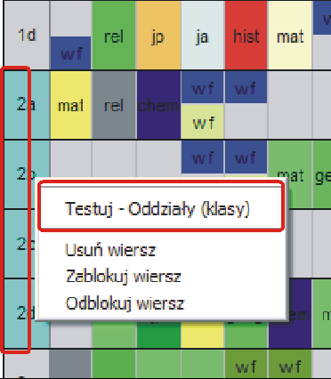 -nie ma możliwości spełnienia wszystkich warunków, które wprowadziliśmy. Jest to bardzo ważny błąd, a jednocześnie najtrudniejszy do wykrycia. Są to błędy wynikające ze złożoności planów lekcji.