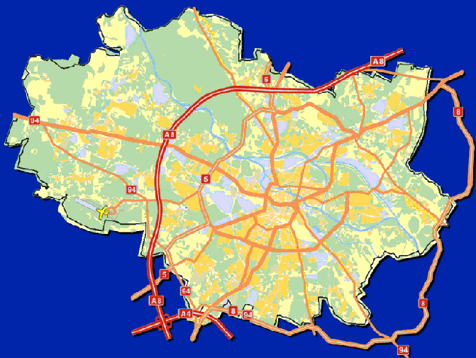 Target roads network