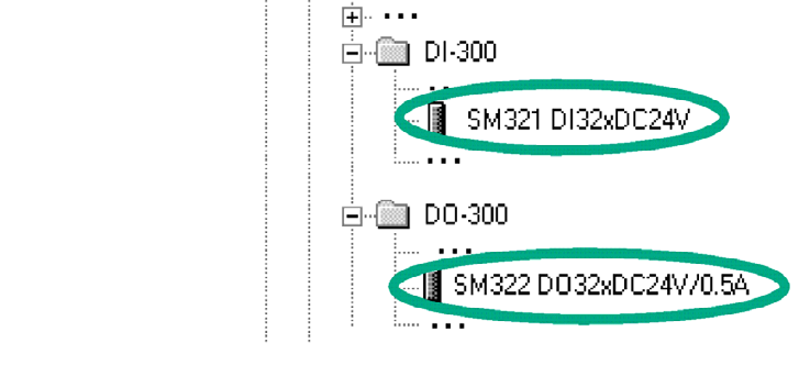 Konfiguracja stacji Zaznacz folder SIMATIC 300-Station i kliknij dwukrotnie Hardware. Otwiera się edytor konfiguracji. CPU 315-2 DP jest widoczne w raku.