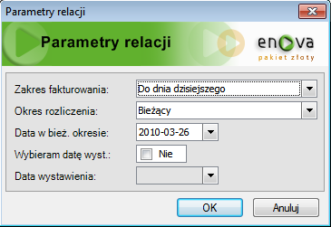 generowanie zbiorczo nowych dla wszystkich, powoduje fakturowanie wszystkich wskazanych dalej umów i powstanie nowych zbiorczych dokumentów docelowych Fakturowanie Umowy połączono relacją ze