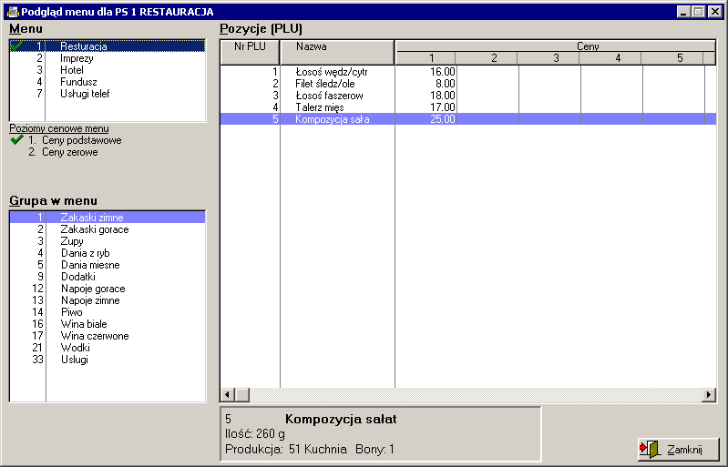 54 Instrukcja użytkownika - GaH Administrator Skreśl Dopisz Popraw Usuń - skreślenie (czasowa dezaktywacja) PS dopisanie nowego PS poprawianie danych (edycja) wybranego PS usunięcie PS Funkcje