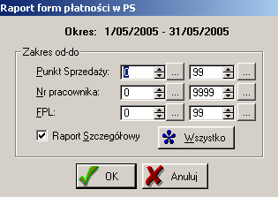 Raporty A % 355.74 78.6 434.00 B 7% 6.6 8.38 8.00 ---------------------------------------Kasa: Druk.Fisk: 3 Skręt: PS: BAR --------*** Dzień /05/005 *** /4046 3:38 Gotówka VAT % 9.84.6 7% 6.8.8 3.