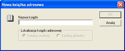 5.6 Zarządzanie książkami adresowymi Program FaxMaker umożliwia tworzenie wielu książek adresowych. Ułatwia to zarządzanie adresatami.