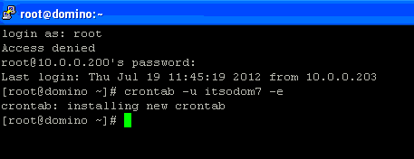 Rys. 35 Komunikat o instalacji nowej tablicy crona Po instalacji nowej tablicy w cronie aplikacja epuap Integrator będzie wykonywała się automatycznie co pół godziny między godziną 6 a 18.