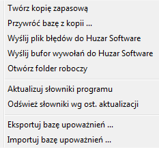 W module dostępny jest filtr komunikatów umożliwiający wybór i sortowanie wg. typu np. IE801, zakresu dat, użytkownika wykonującego dane przemieszczenie lub numeru LRN i ARC.