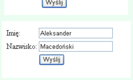 Jak formularze są obsługiwane przez PHP? Po naciśnięciu przycisku Wyślij wizyta zostanie przeniesiona pod adres jakis-skrypt skrypt.php php.