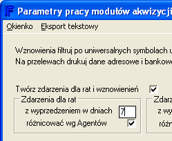 Prowadzenie akwizycji rat w module CRM Program umożliwia przypominanie o terminach rat również w module CRM. Nowe terminy w module CRM pojawiają się w momencie rozliczenia polisy R.