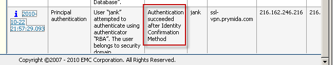 Risk Based Authentication Dodatkowe uwierzytelnienie w logach Urządzenie nieznane przy pierwszym logowaniu Poziom bezpieczeństwa VERY