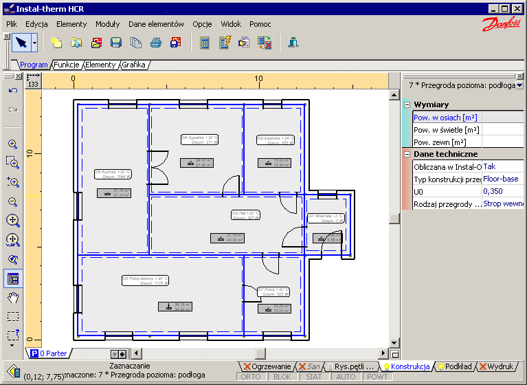 Lekcja 3: Instal-therm 4 HCR + Instal-OZC 4 6.