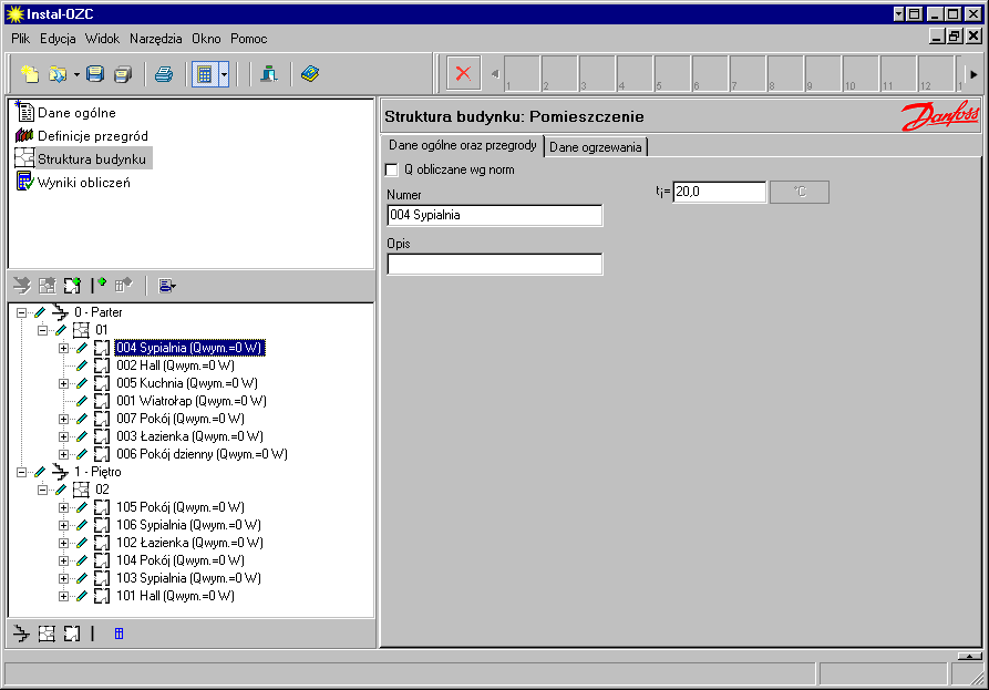 Lekcja 3: Instal-therm 4 HCR + Instal-OZC 4 4.