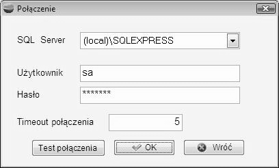 UWAGA W sytuacji kiedy jest już zainstalowany na serwerze humansoft hermessql funkcjonujący na HASPIE (na jednej instancji MS SQL Server), po instalacji systemu humansoft Corax (na drugiej instancji