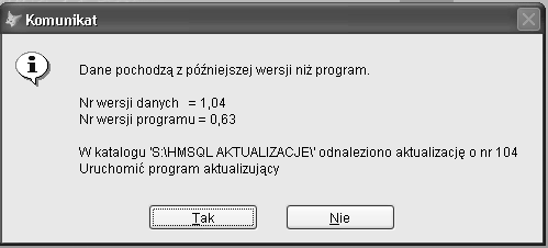 3. Dokonać aktualizacji na jednym stanowisku.