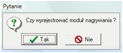 Na rysunku pokazano logowanie do systemu zainstalowanego na tym samym komputerze. Z tego miejsca mozemy uzyskiwać zdalny dostęp do wielu systemów nagrywania, IVR i call center.