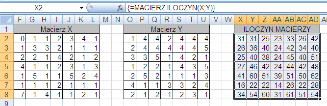 Ćwiczenie 14. (MS EXCEL - Funkcje matematyczne) W pliku funkcje.xls utworzonym w ćwiczeniu 9 wstaw nowy arkusz o nazwie funkcja_matematyczne.