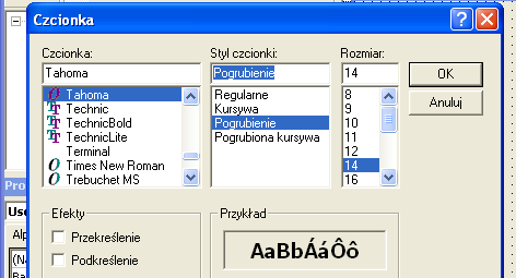 2.3. Tworzenie formularza uŝytkownika (UserForm) 2.3.1. Umieszczanie napisu w nagłówku formularza : Umieścić napis w nagłówku formularza np.